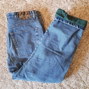 Men's lined jeans